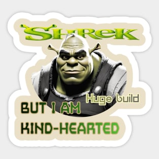 Shrek good heart Sticker